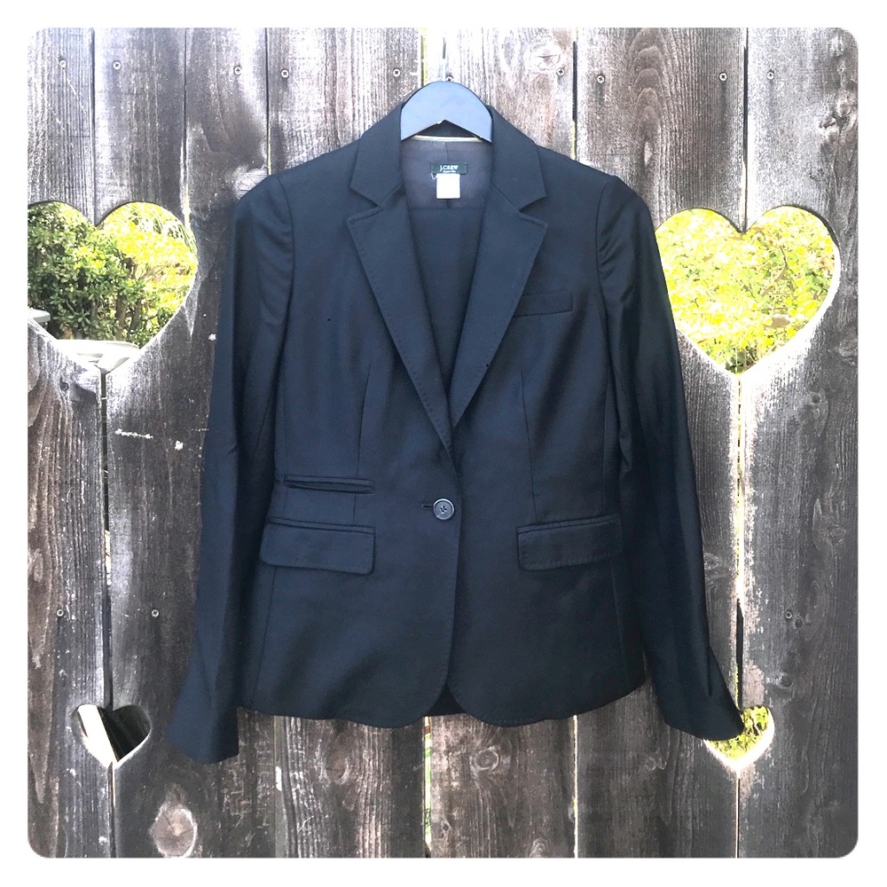 J Crew Black Blazer